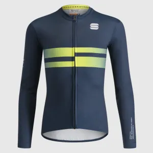Sportful Gruppetto Kid long sleeve jersey - Blue
