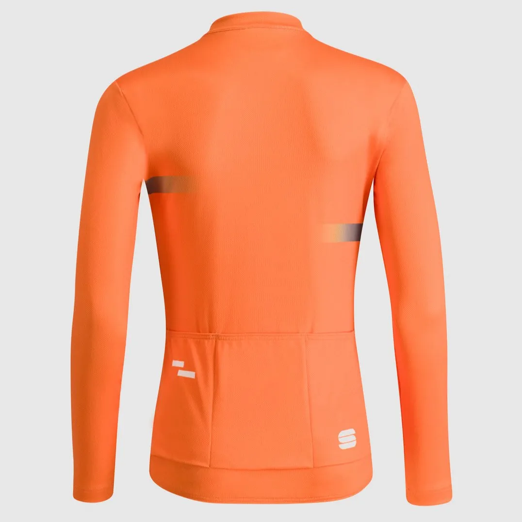 Sportful Gruppetto Kid long sleeve jersey - Orange