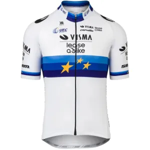 Team Visma Lease a bike 2025 kid jersey - European champion