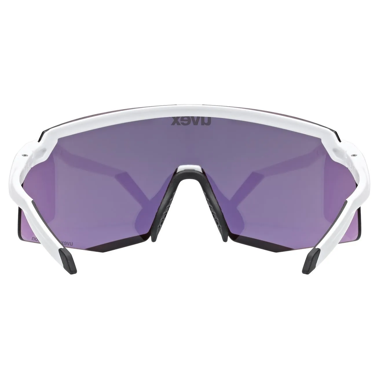 Uvex Pace Stage CV glasses - White Matt Yummy Yellow
