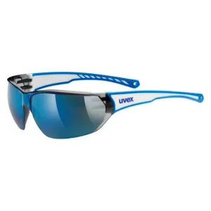 Uvex Sportstyle 223 Glasses - White Blue Mirror Blue