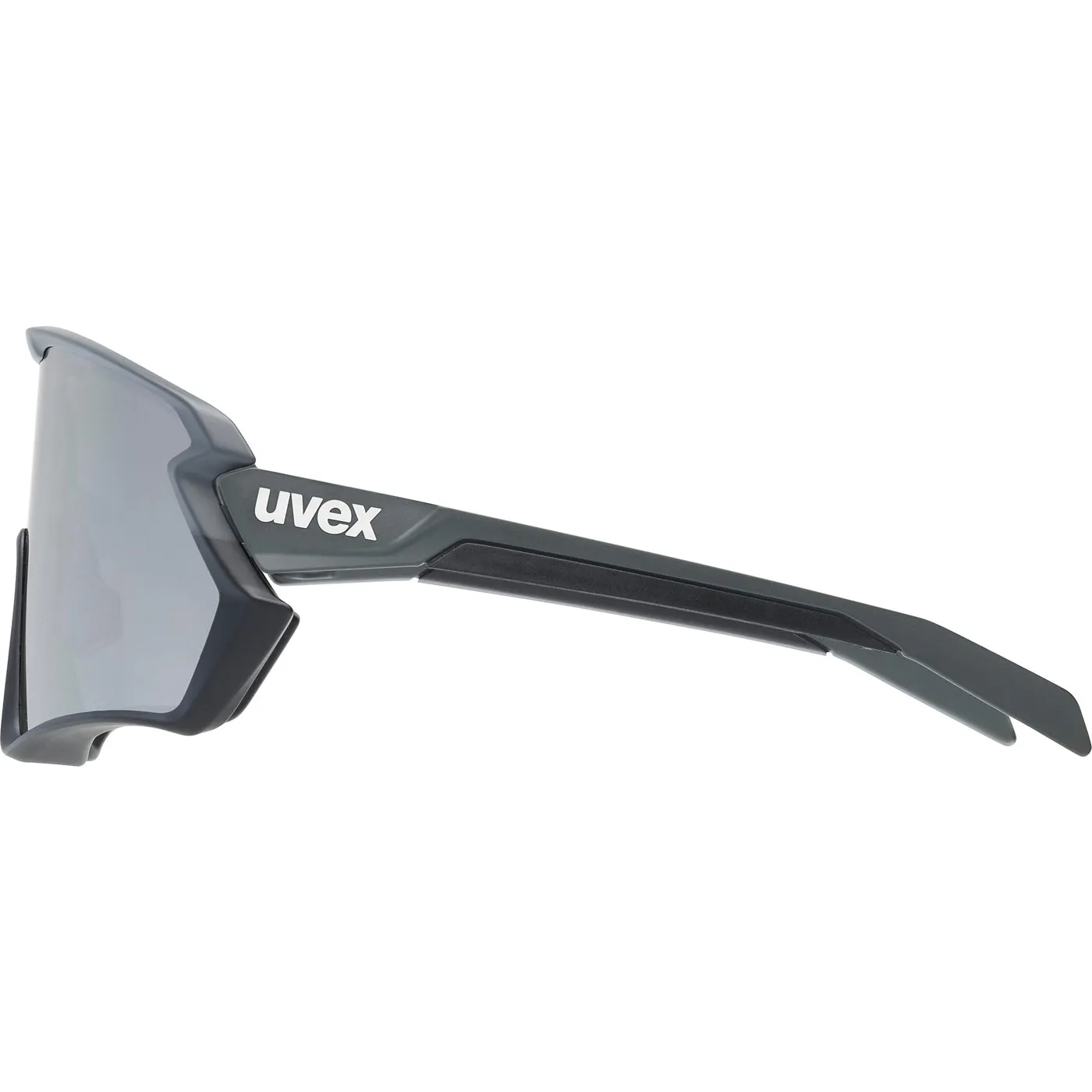 Uvex Sportstyle 231 2.0 glasses - black grey matt mirror silver