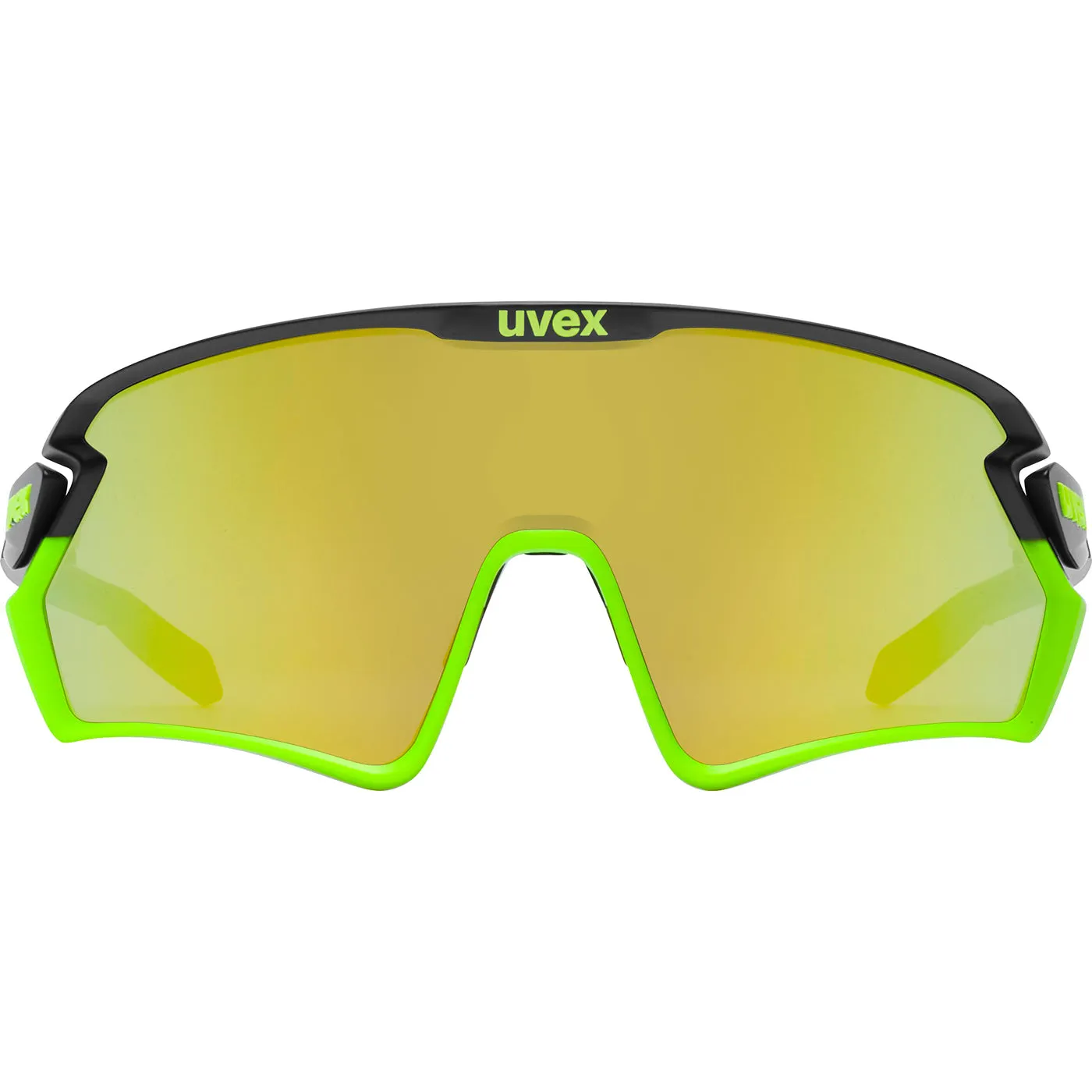 Uvex Sportstyle 231 2.0 glasses - black yellow matt mirror yellow