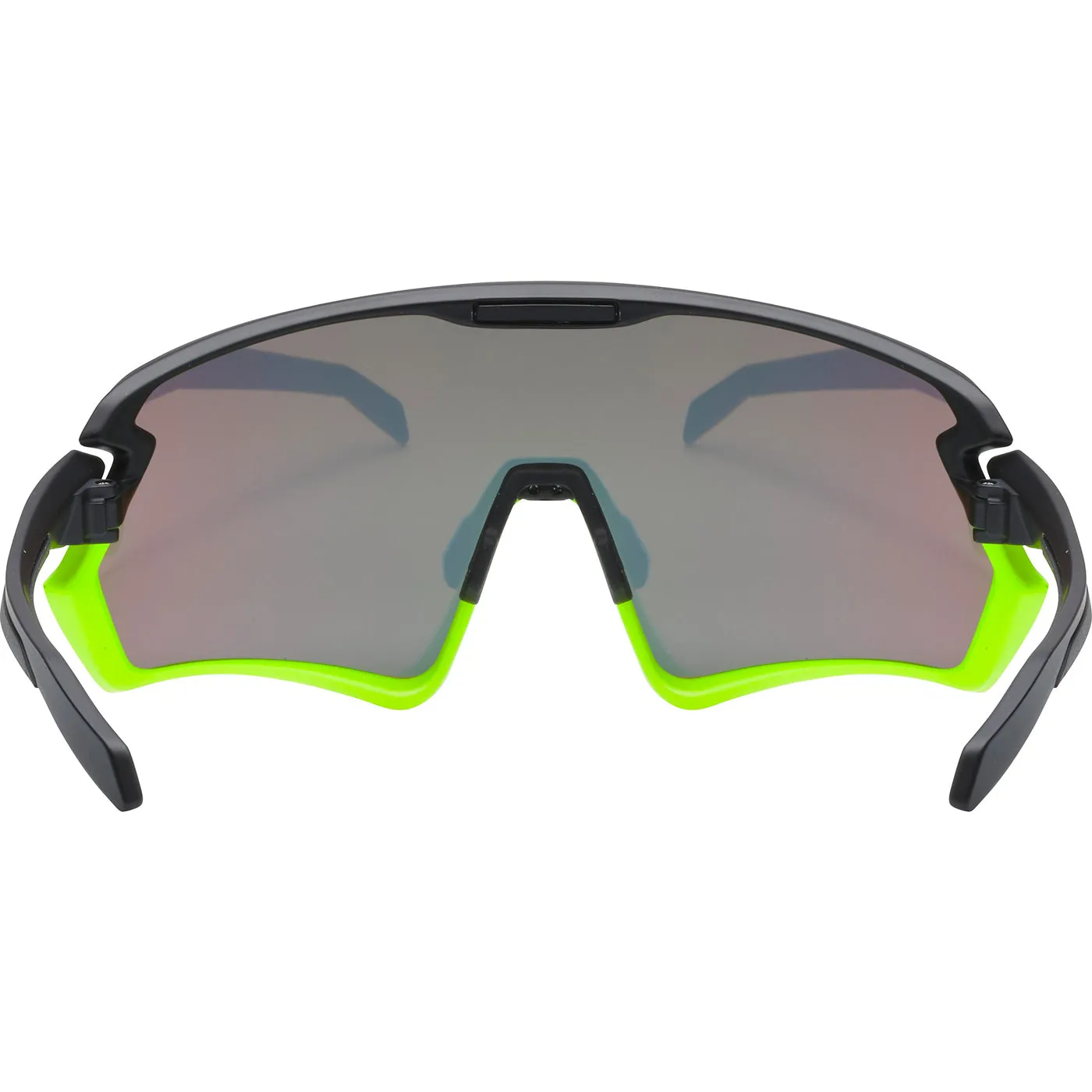 Uvex Sportstyle 231 2.0 glasses - black yellow matt mirror yellow