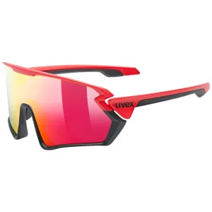 Uvex Sportstyle 231 glasses - Black red Mirror red
