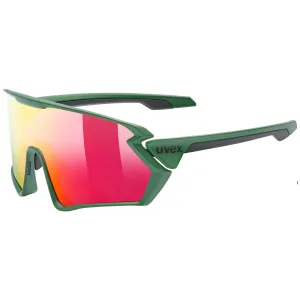 Uvex Sportstyle 231 glasses - Green Mirror red
