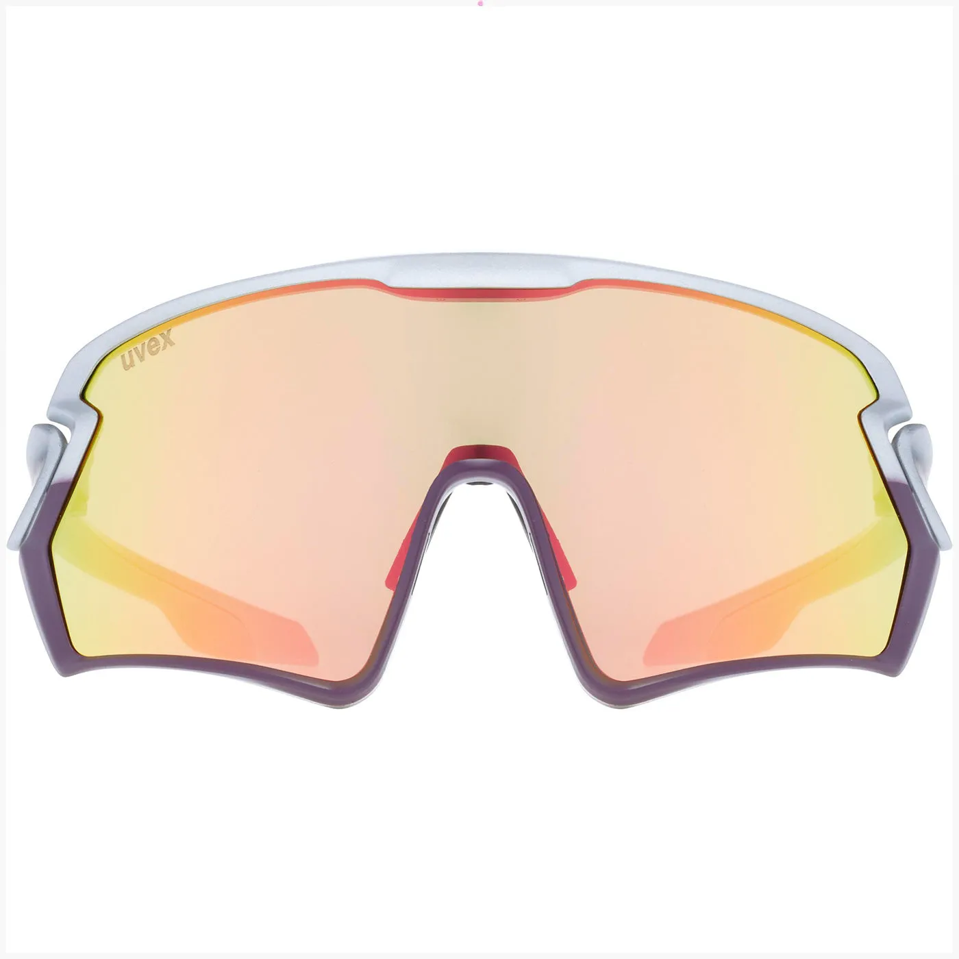 Uvex Sportstyle 231 glasses - Silver Plum Mirror rose