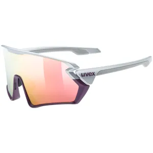 Uvex Sportstyle 231 glasses - Silver Plum Mirror rose