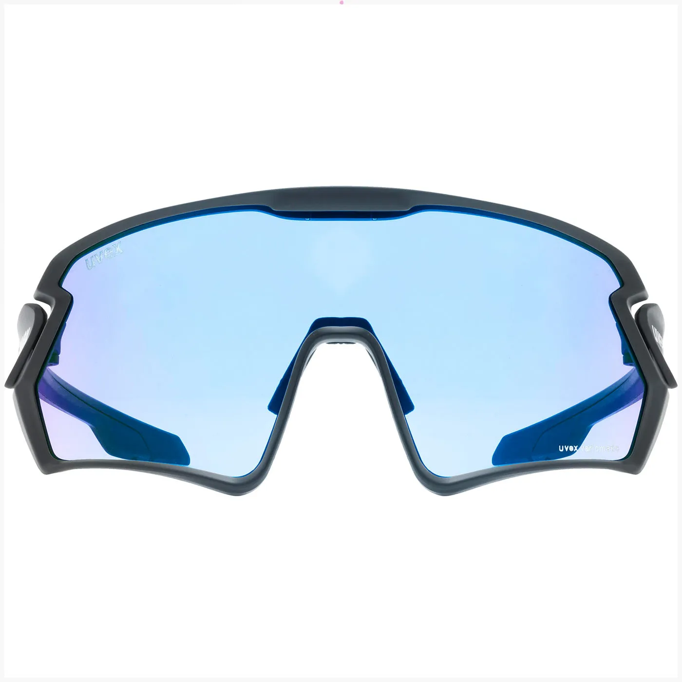 Uvex Sportstyle 231 V glasses - Black mat Variomatic blue