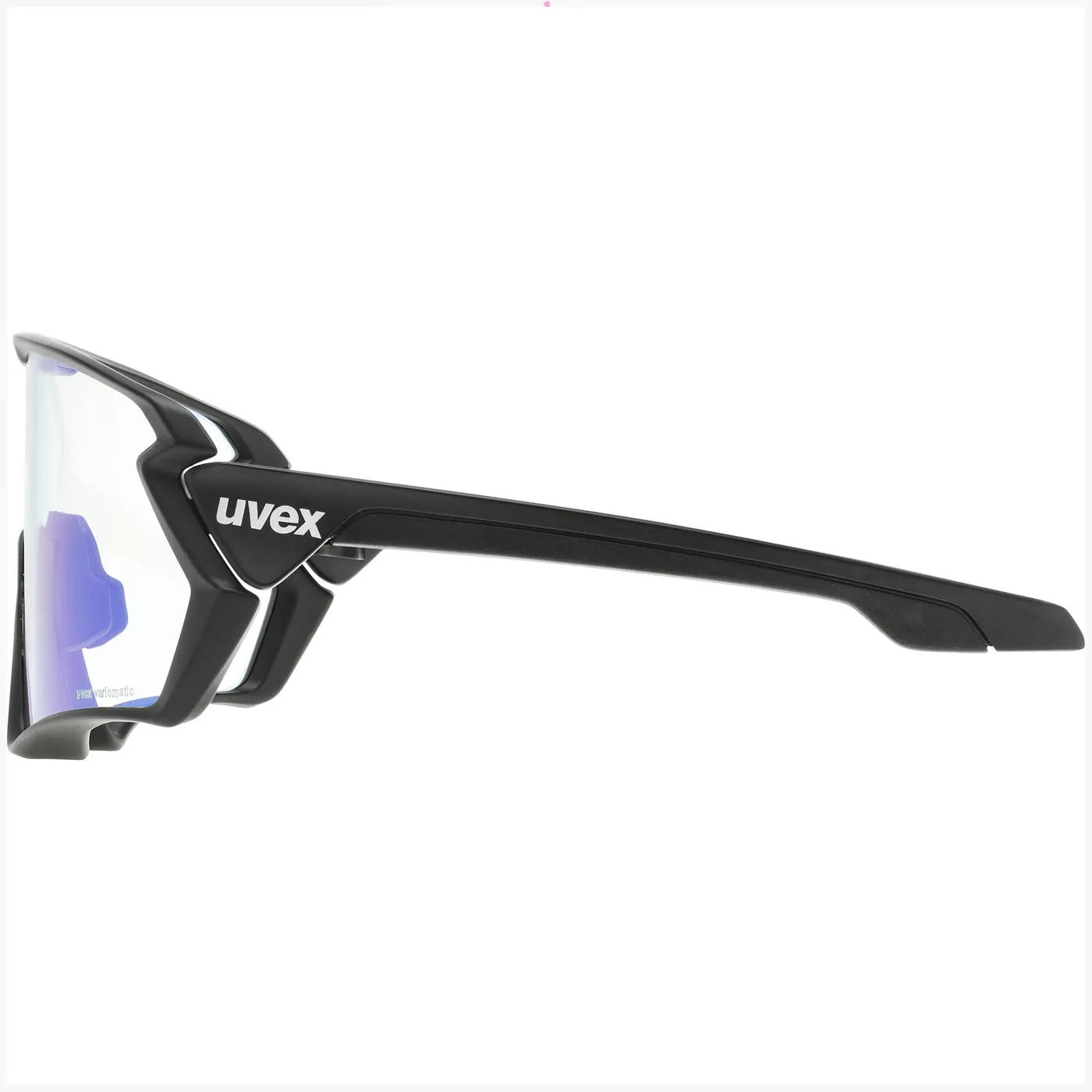 Uvex Sportstyle 231 V glasses - Black mat Variomatic blue