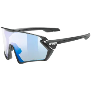 Uvex Sportstyle 231 V glasses - Black mat Variomatic blue
