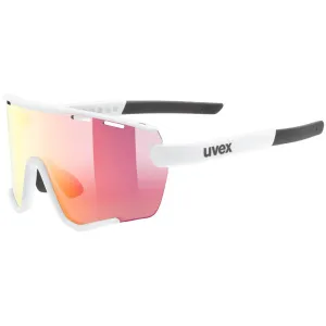 Uvex Sportstyle 236 set glasses - White mat mirror red