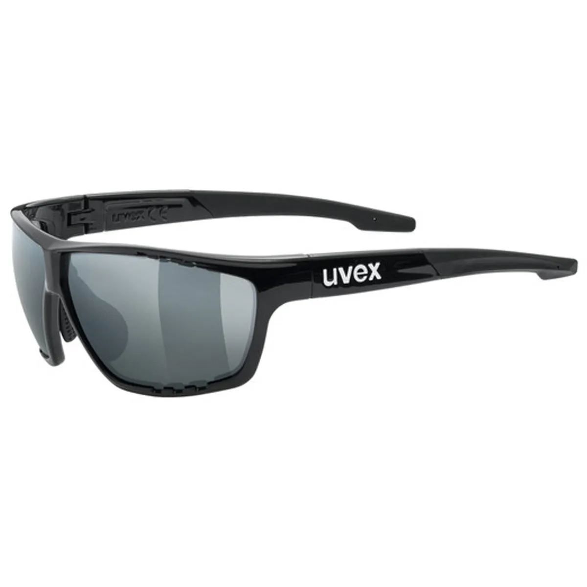 Uvex Sportstyle 706 sunglasses - Black mirror silver