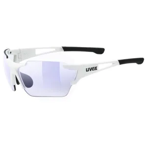 Uvex Sportstyle 803 V glasses - White Variomatic blue