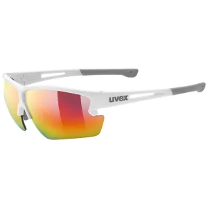 Uvex Sportstyle 812 sunglasses - White mirror red