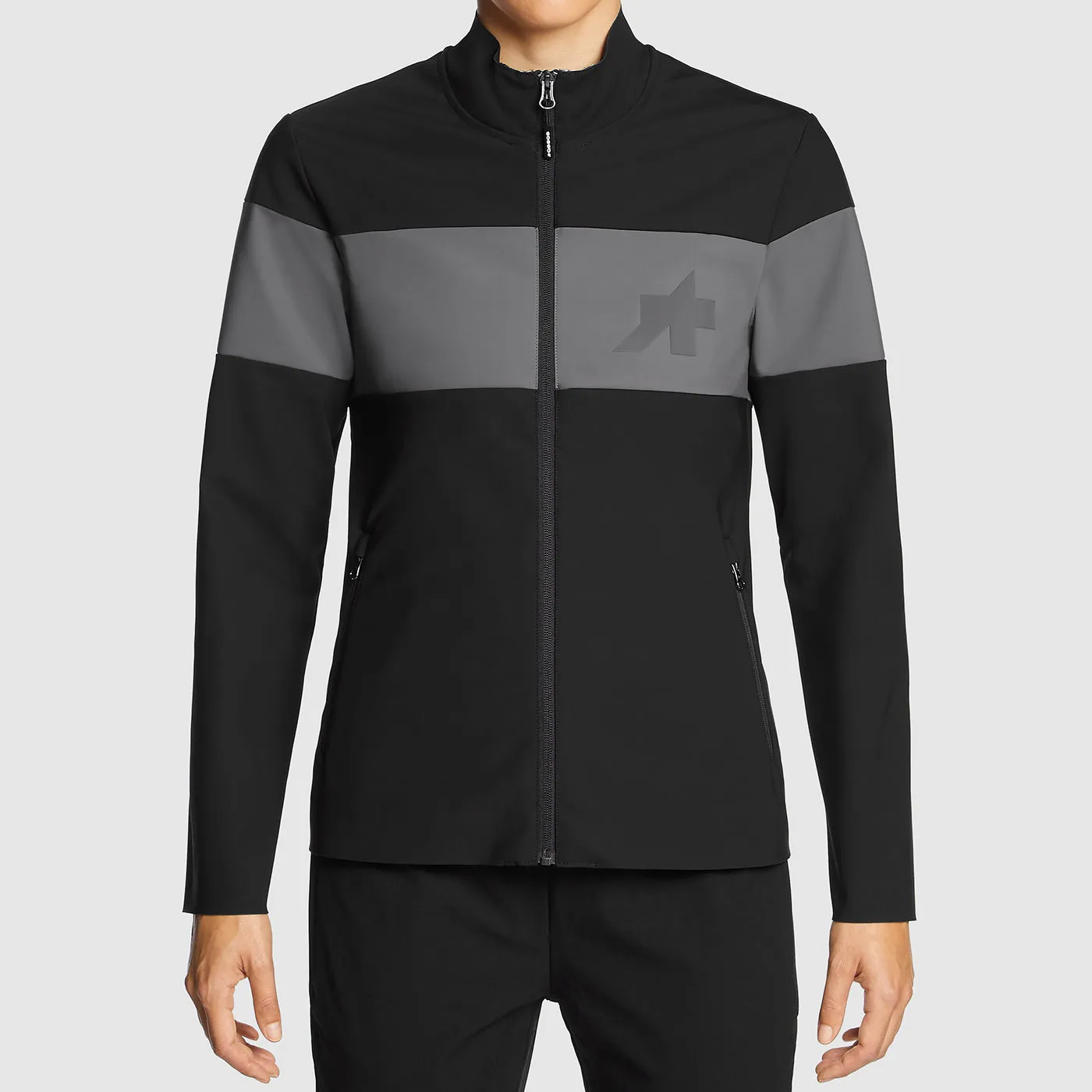 Woman jacket Assos Signature Softshell EVO - Black